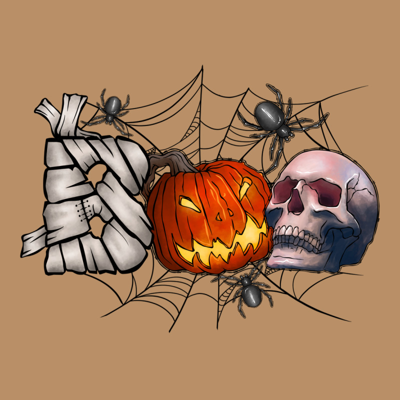 Boo Vintage Hoodie by CowhideDigitalArt | Teevron