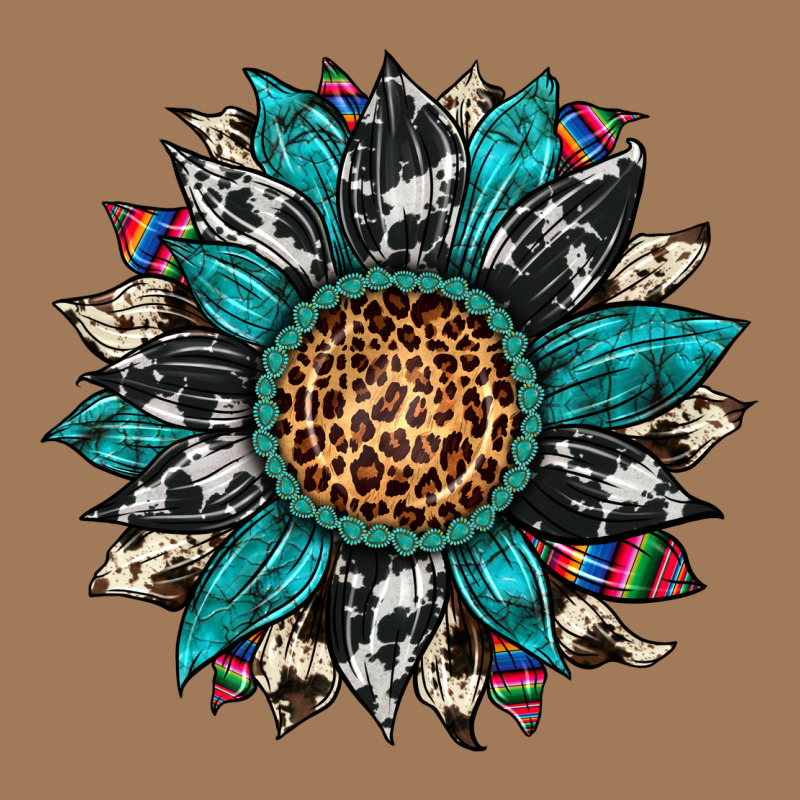 Cowhide Leopard Serape Gemstone  Sunflower Classic Tee by Artiststas | Teevron