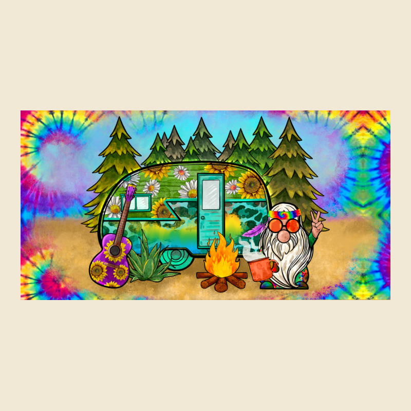 Hippie Soul License Plate Premium Tee by BarkalooDesign | Teevron