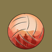 Cowboy Sunset Volleyball Premium Hoodie | Teevron