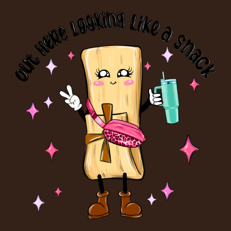 Out Here Looking Like A Snack Heavy Core Tee by MaliasSmallBusiness | Teevron