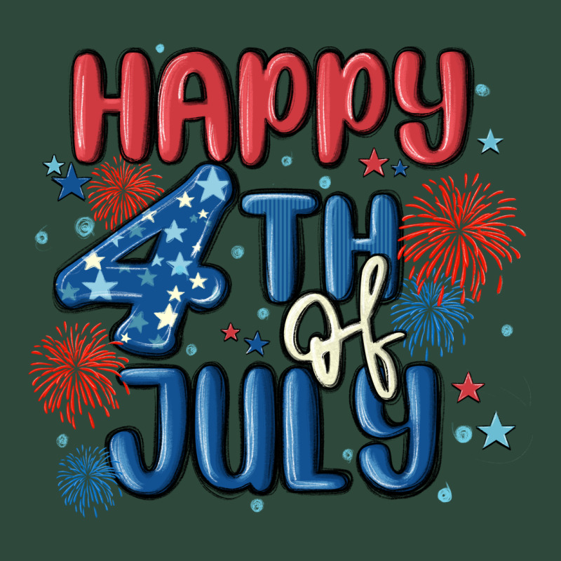 Happy 4th Of July Zipper Hoodie by MaliasSmallBusiness | Teevron