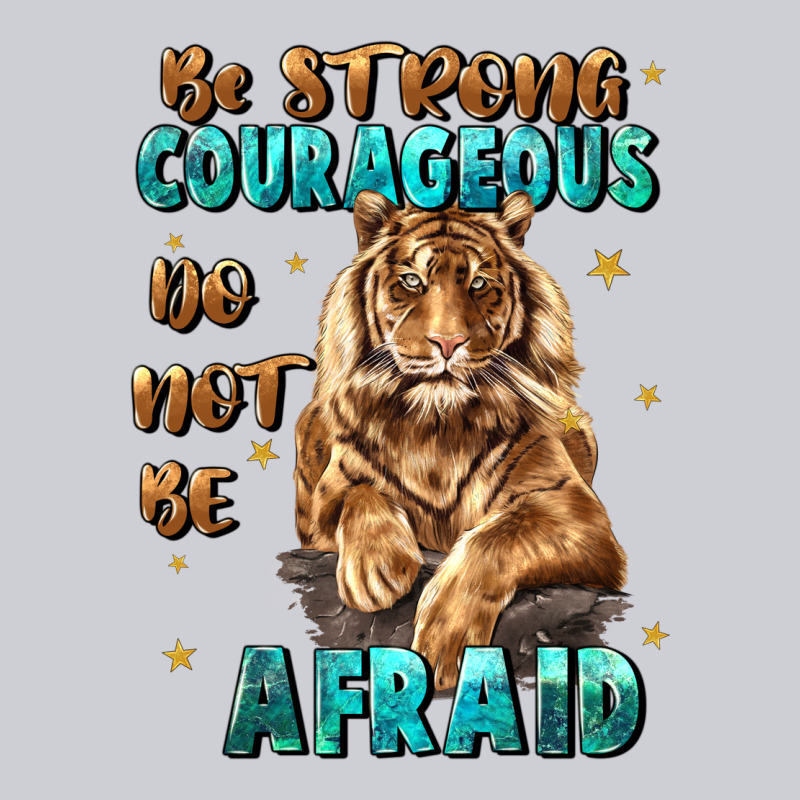Be Strong And Courageous Heavyweight Sweatshirt by JahusDesignShop | Teevron