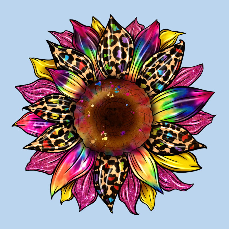 Tie Dye Leopard Sunflower Classic Tee by Artiststas | Teevron