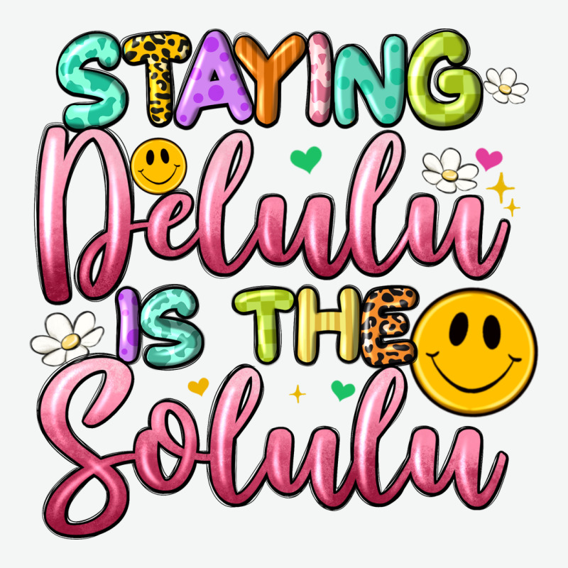 Staying Delulu Is The Solulu Urban Heavy Tee by Artiststas | Teevron