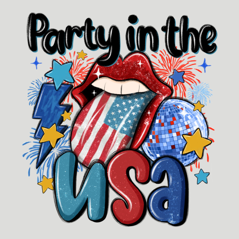 Party In The Usa Zipper Hoodie by MaliasSmallBusiness | Teevron