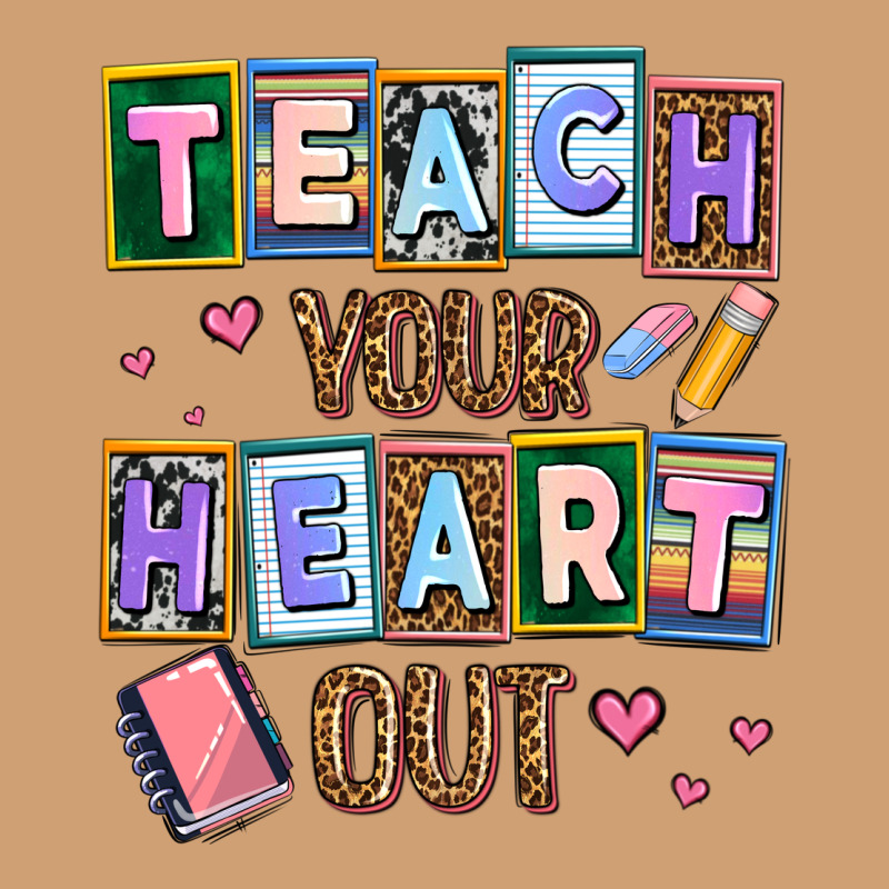 Teach Your Heart Out Vintage Tee by AdoDesignShop | Teevron