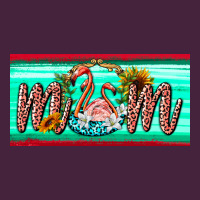 Flamingo Mom License Plate Premium Tee | Teevron