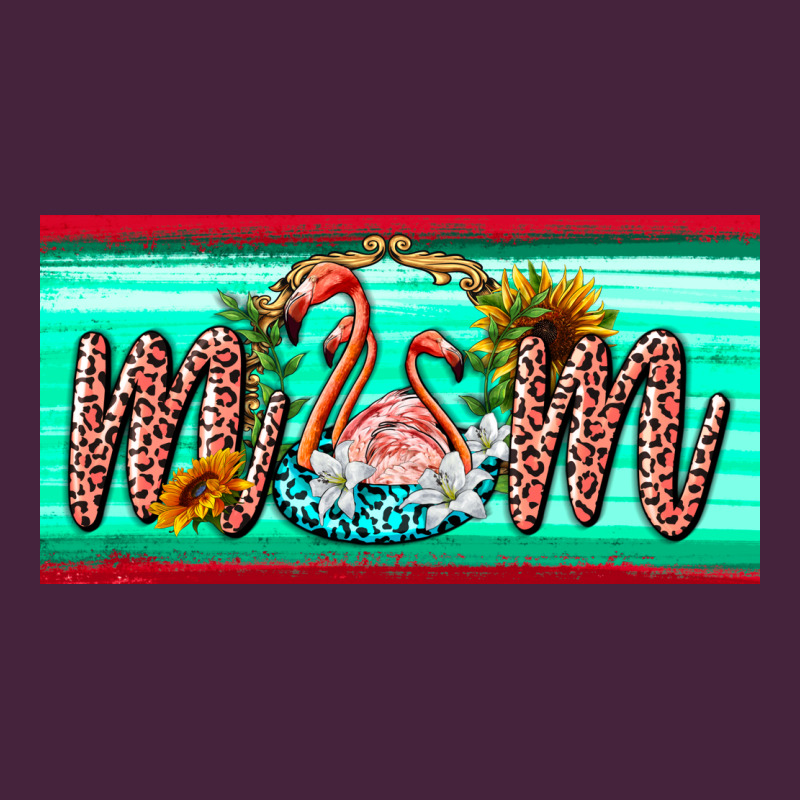 Flamingo Mom License Plate Premium Tee by BarkalooDesign | Teevron