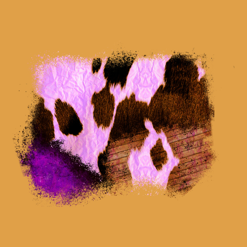 Purple Western Wood Cowhide Frame Premium Hoodie by Bettercallsaul | Teevron