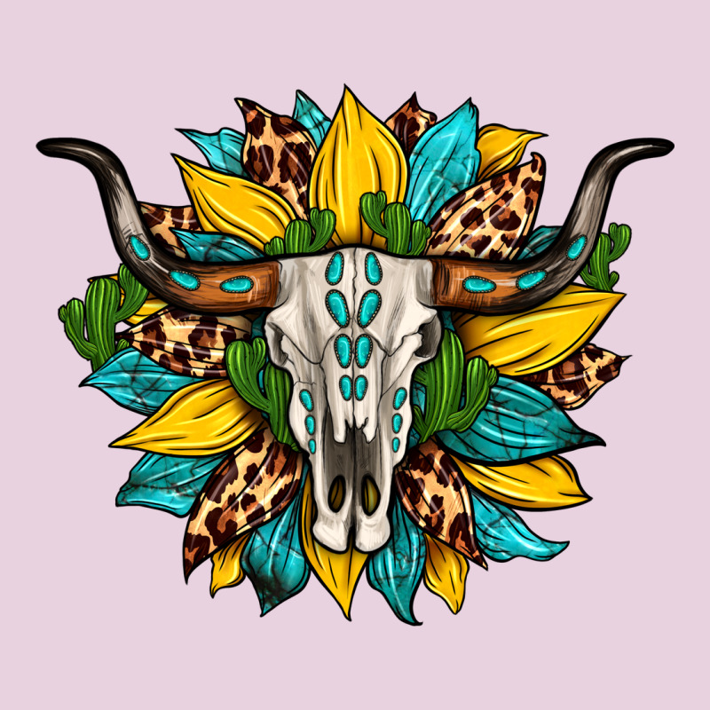 Bull Skull Gemstone Cactus Leopard Sunflower Classic Tee by Artiststas | Teevron