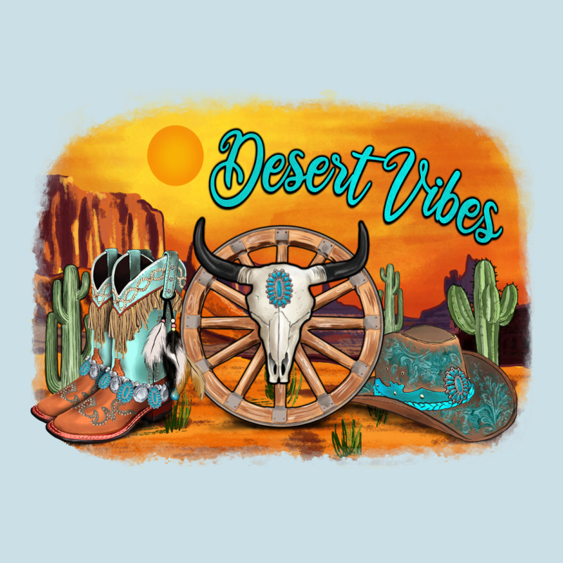 Desert Vibes Ladies Tee by AdoDesignShop | Teevron