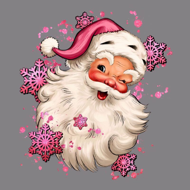 Pink Christmas Santa Claus Heavyweight Hoodie by MaliasSmallBusiness | Teevron