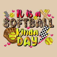 It Is A Softball Kinda Day Heavyweight Sweatshirt | Teevron