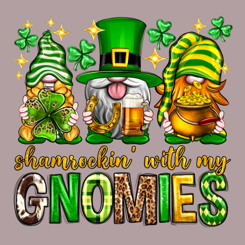 St. Patrick's Day Shamrockin' With My Gnomies Vintage Hoodie by Neo Western | Teevron