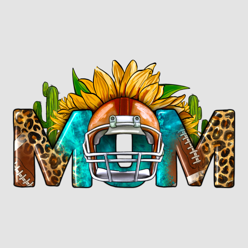 Football Mom Sunflower Leopard Premium Sweatshirt by BundleAndBundleShop | Teevron