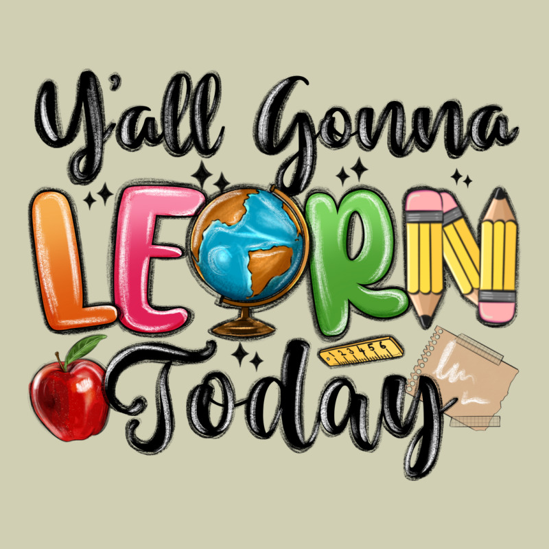 Yall Gonna Learn Today Heavy Core Tee by MaliasSmallBusiness | Teevron
