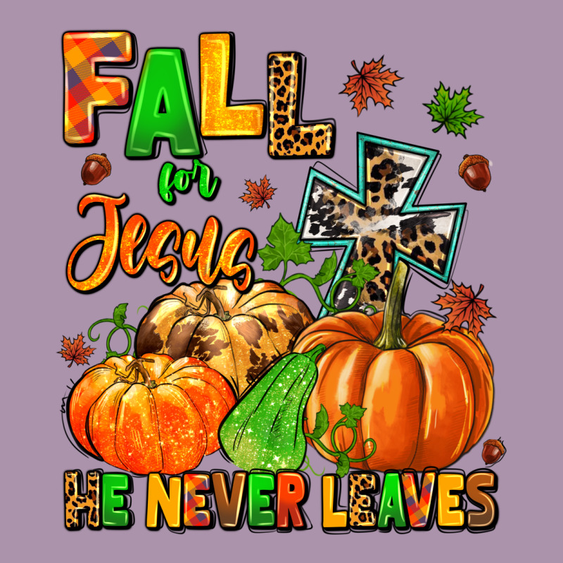 Fall For Jesus He Never Leaves Heavyweight Hoodie by MaliasSmallBusiness | Teevron