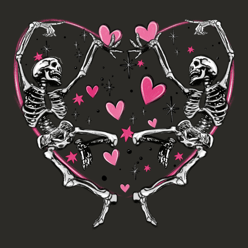 Valentines Day Skeleton Heavy Core Tee by MaliasSmallBusiness | Teevron