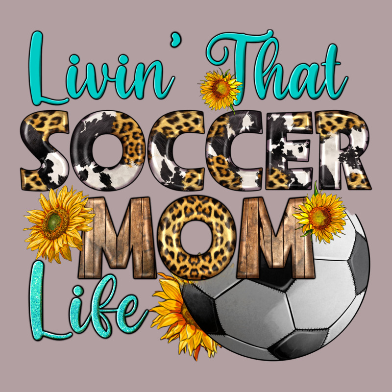 Livin' That Soccer Mom Life Vintage Hoodie by HRA Design Shop | Teevron