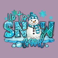 Up To Snow Good Winter Snowman Heavyweight Hoodie | Teevron