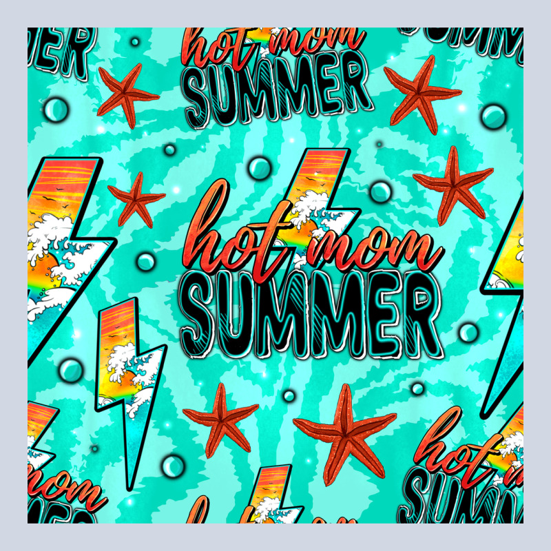 Hot Mom Summer Digital Paper Premium Sweatshirt by BundleAndBundleShop | Teevron