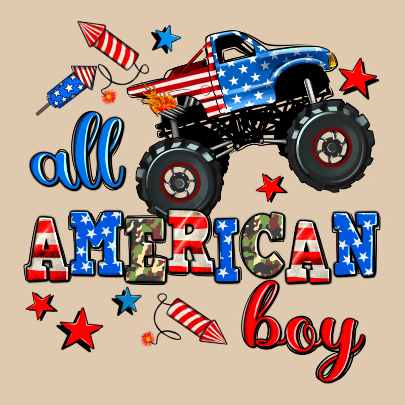 All American Boy  Monsterr Truck Heavyweight Sweatshirt by AdoDesignShop | Teevron