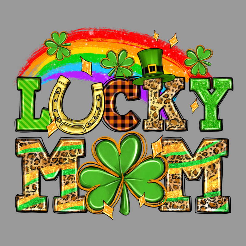 One Lucky Mom St. Patricks Day Vintage Hoodie by Neo Western | Teevron