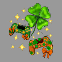 St. Patrick's Day With Game Control And Clover Vintage Hoodie | Teevron