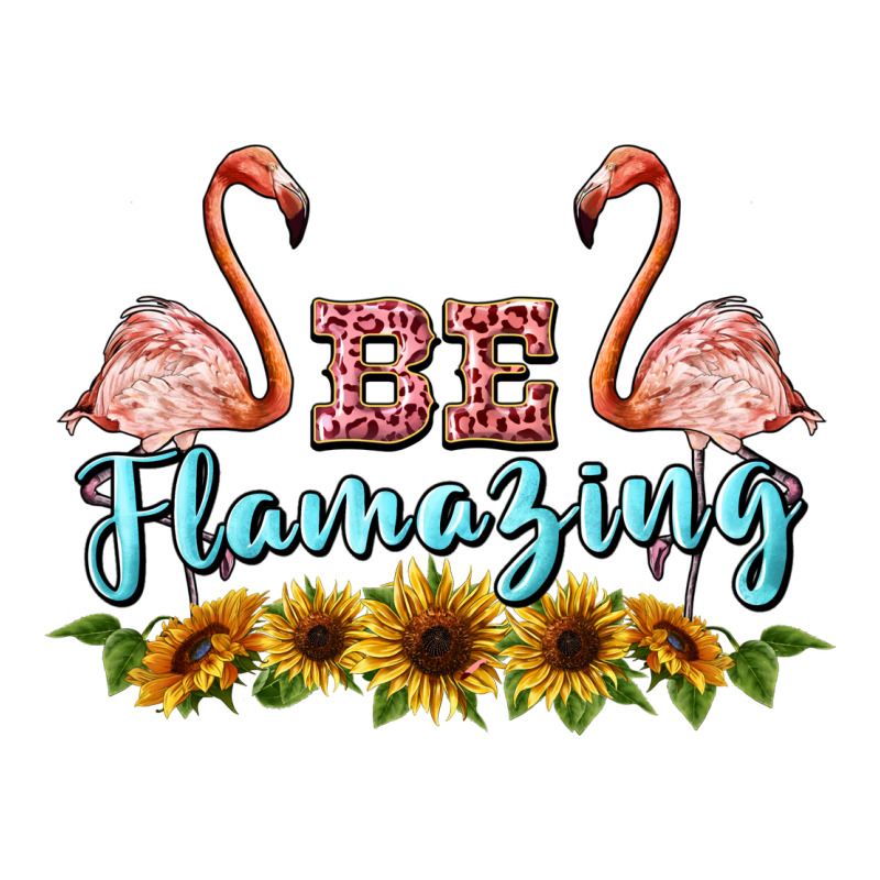 Be Flamezing Flamingo Premium Tee by BarkalooDesign | Teevron