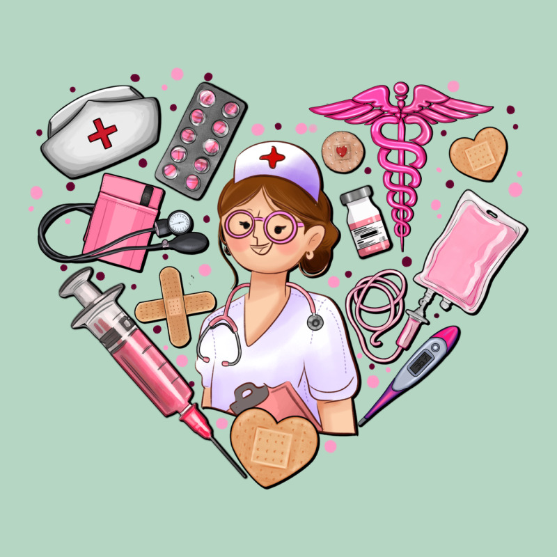 Nurse And Nurse Element Heart Classic Tee by AdoDesignShop | Teevron
