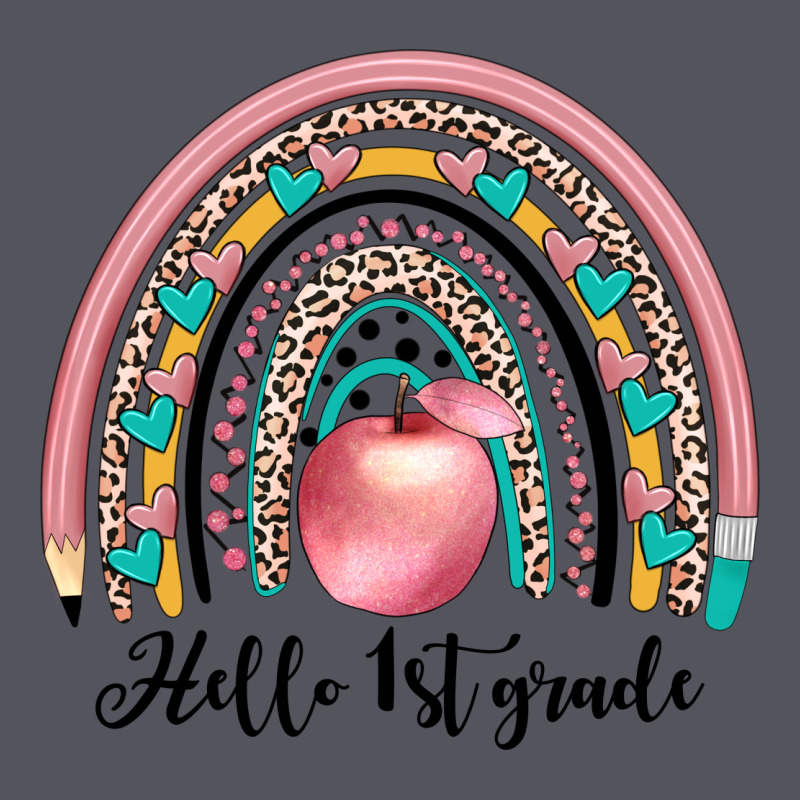 Hello 1 St Grade Vintage Hoodie by JahusDesignShop | Teevron