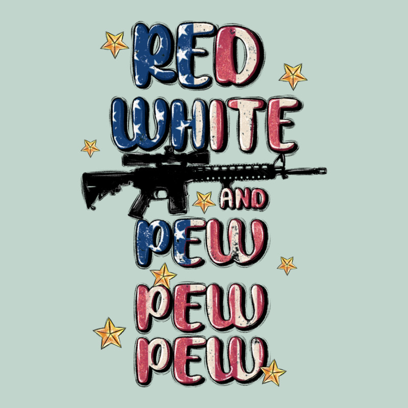 Red White And Pew Pew Pew Zipper Hoodie by MaliasSmallBusiness | Teevron