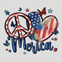 Peace Love 'merica Zipper Hoodie | Teevron