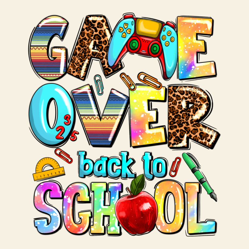 Game Over Back To School Vintage Tee by AdoDesignShop | Teevron