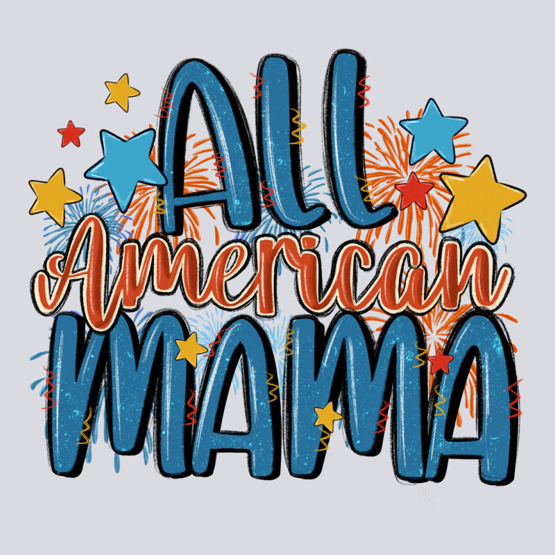 All American Mama Zipper Hoodie by MaliasSmallBusiness | Teevron