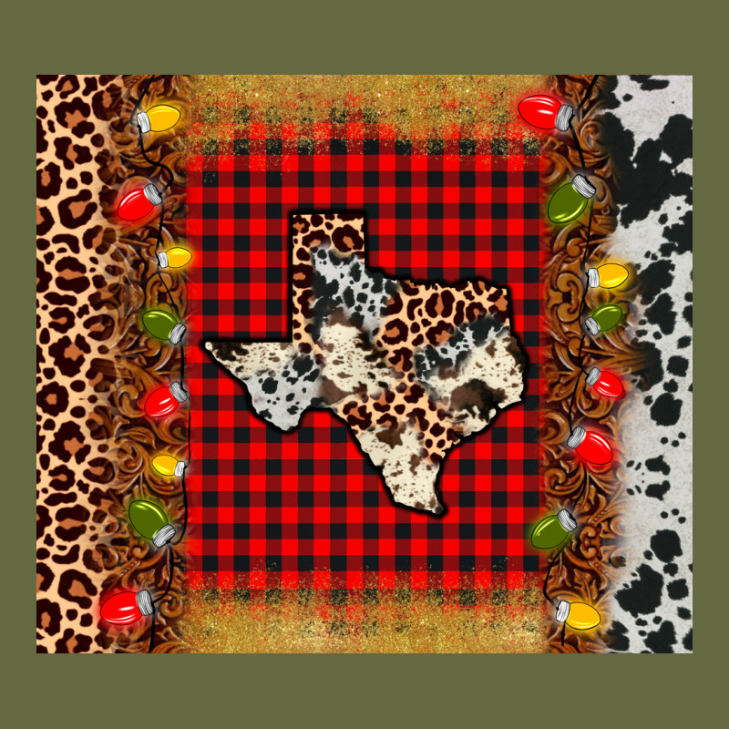 Texas Christmas Tumbler Long Sleeve Tee by AdoDesignShop | Teevron