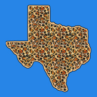 Western Texas Map Leopard Pattern Premium Hoodie | Teevron