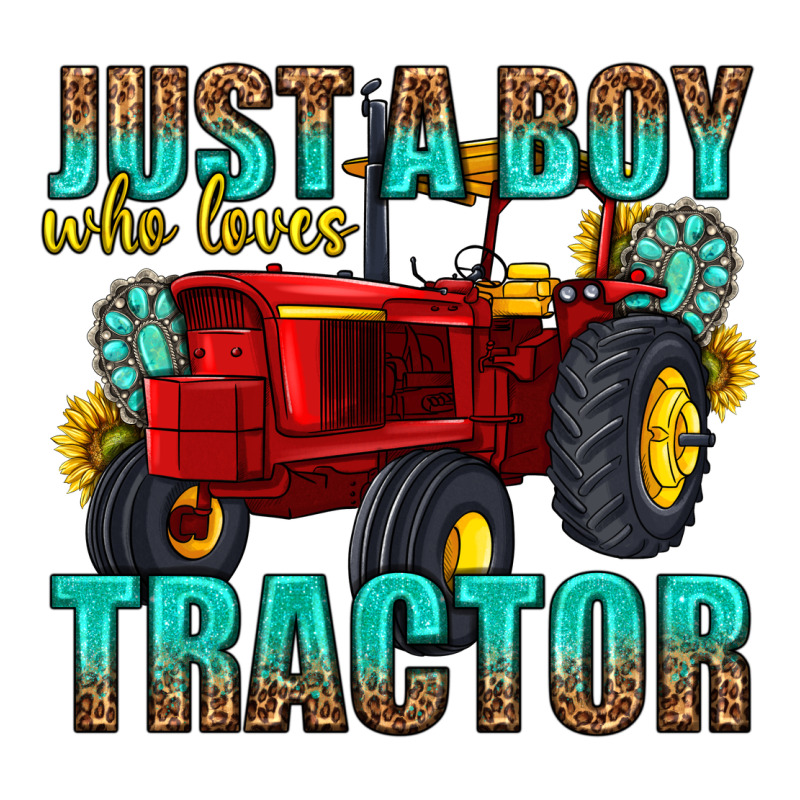 Just A Boy Who Loves Tractor Premium Tee by texasbilliewilder | Teevron