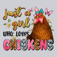 Just A Girl Who Loves Chickens Heavyweight Sweatshirt | Teevron
