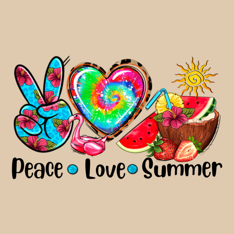 Peace Love  Summer Heavyweight Sweatshirt by AdoDesignShop | Teevron