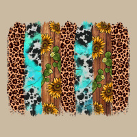 Sunflower Cactus Leopard Brushstroke Long Sleeve Tee | Teevron