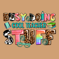 Busy Doing Cool Teacher Stuff Vintage Tee | Teevron