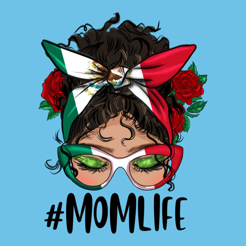 Mexican Mom Life Messy Bun Mama Premium Sweatshirt by BundleAndBundleShop | Teevron