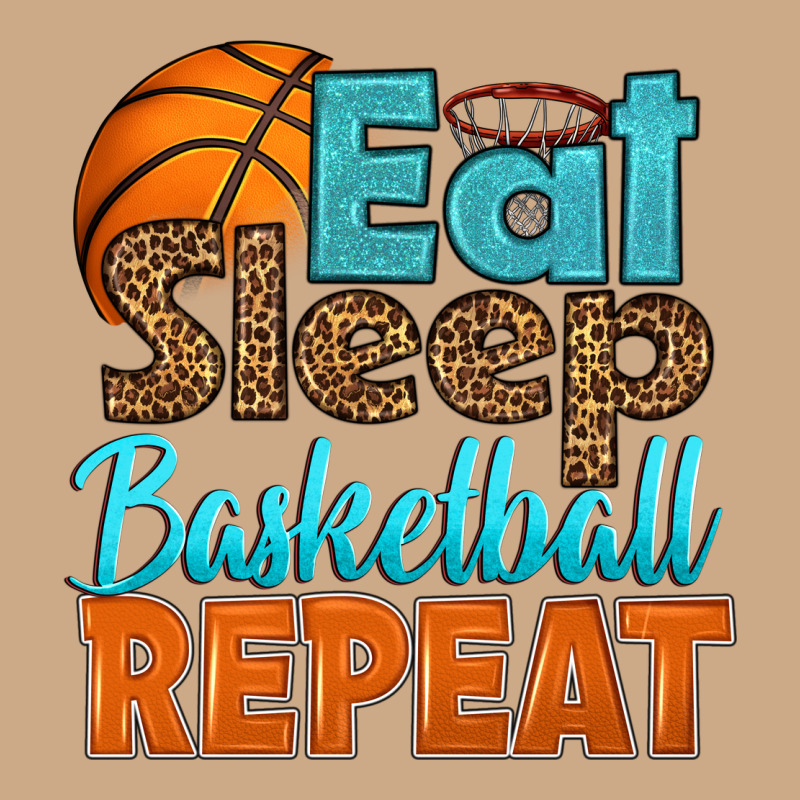 Eat Sleep Basketball Repeat Vintage Hoodie by HRA Design Shop | Teevron