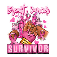 Breast Cancer survivor afro girl sneakers | Teevron