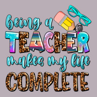 Being A Teacher Makes My Life Complate Vintage Tee | Teevron