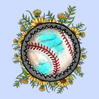 Baseball Gemstone Sunflower Urban Heavy Tee | Teevron
