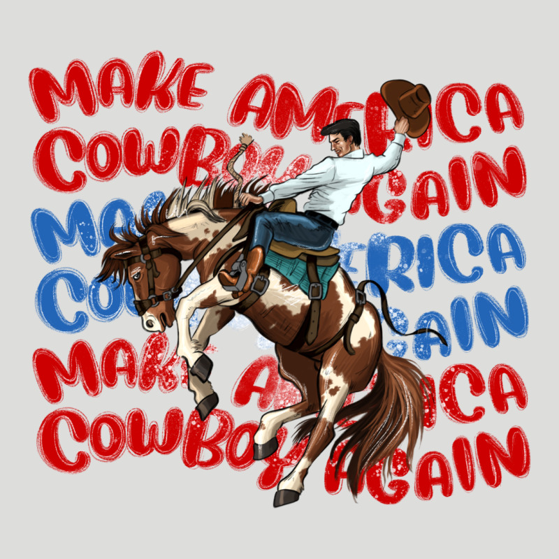 Make America Cowboy Again Zipper Hoodie by MaliasSmallBusiness | Teevron