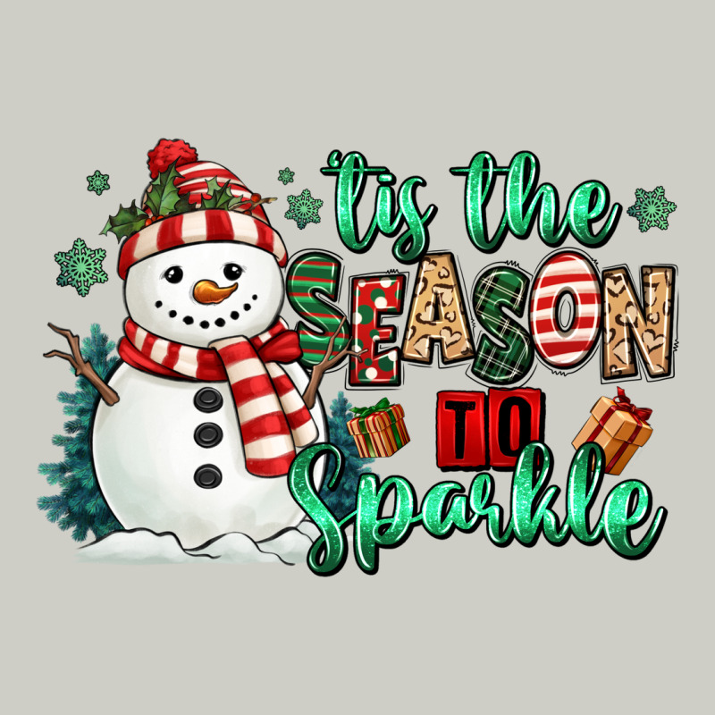 Tis The Season To Sparkle Snowman Heavyweight Hoodie by MaliasSmallBusiness | Teevron